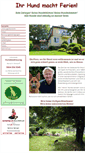 Mobile Screenshot of hundeferien.fairdog.at