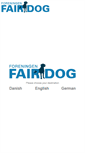 Mobile Screenshot of fairdog.dk